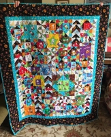 Snoopy quilt front