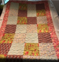 V's first quilt