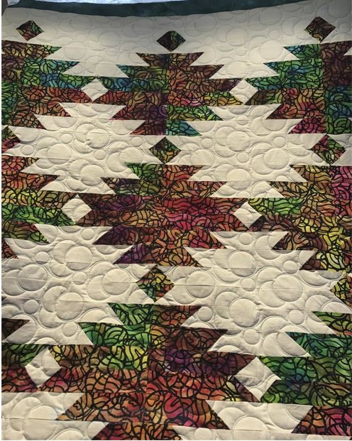 Block's wedding quilt